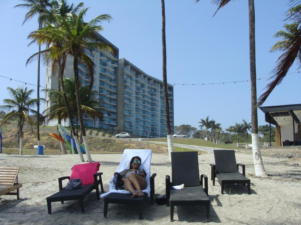 Apartamento En Balabeach Maria Chiquita In Front Of The Beach 2Hab Колон Экстерьер фото